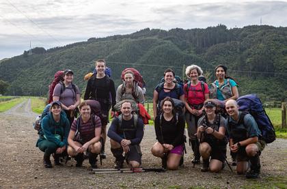 BR: Kirsten, Patrick, Annie, Jacqui, Joanna, Geetanjali. FR: Marlies, Claire, Micheal, India, Elizabeth. Lying down: me!