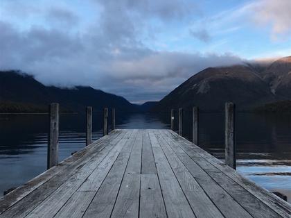 Lake Rotoiti at sunrise