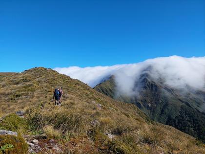 On the way to Baldy Peak