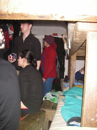 crowded cow creek hut