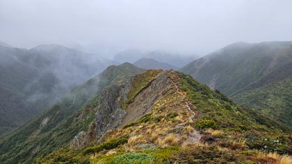 Ridge leading towards Top Maropea Ridge
