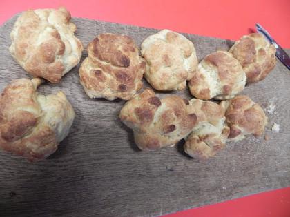 Fresh, hot scones!