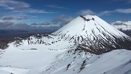 View South from the summit of Mt Tongariro