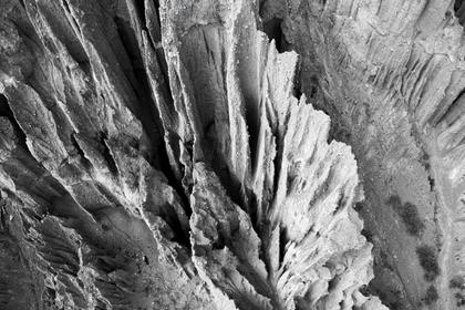 Putangirua Pinnacles Palliser Bay viewed from above
