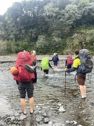 The river crossing