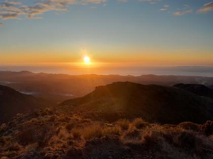 Sunrise above Chicken Flat