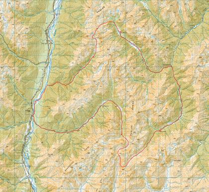 Lees Hellfire Circuit route map
