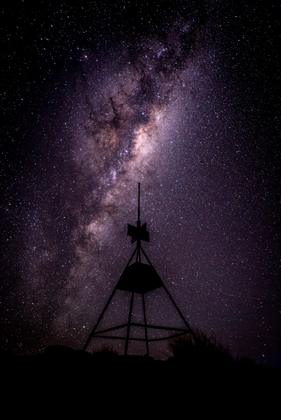The Milky way viewed from the summit of Mt Holdsworth