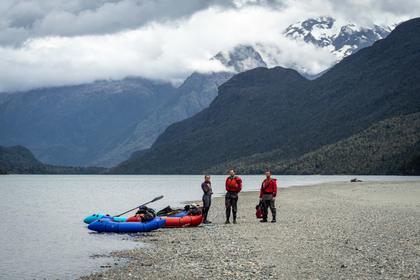 On the shore of Lake Wilmot Fiordland National Park