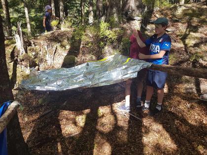 Constructing an emergency shelter