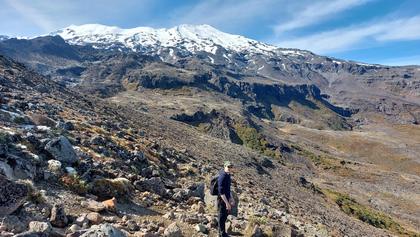 Heading down to Whakapapa Village.