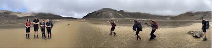 Lunar landscapes and group fun