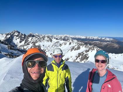 Summit selfie (Photo credit: George)