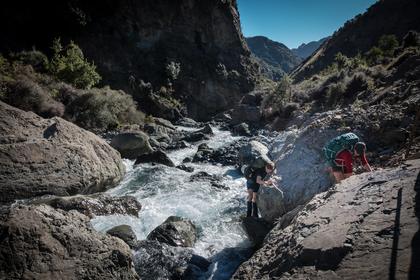 In the Hodder River gorge