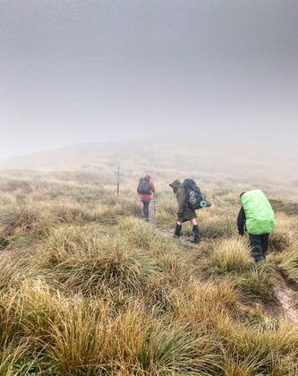 Heading back to Field Hut