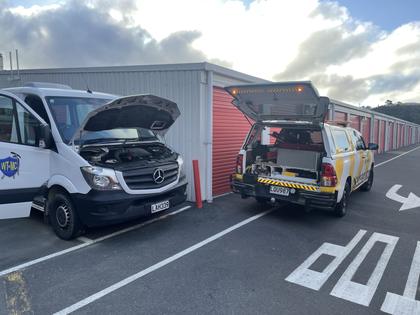 The club van, finally unlocked [James]
