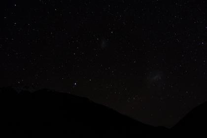 Large and small Magellanic Clouds, Canterbury