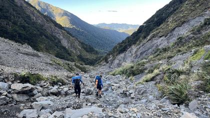 Heading to Waipawa Forks Hut