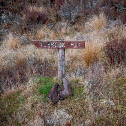 Someone forgot to put their boots back on. Photo credit: Ian.