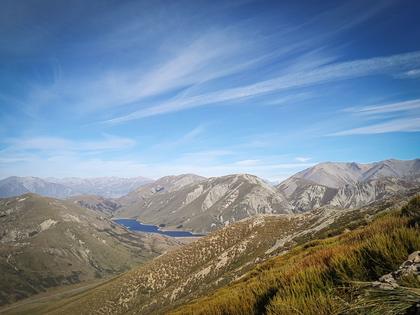 Hiking on the Torlesse Range