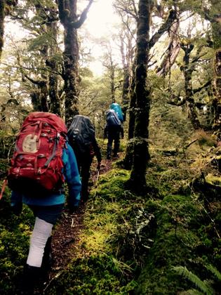 Muddy climb on Saturday