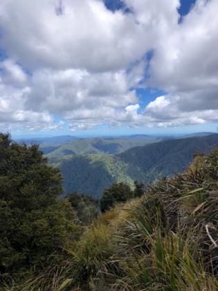 On the way to Alpha Hut