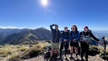 A sunny day on the tops