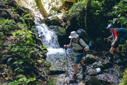 Dan crosses a stream [Jon K]