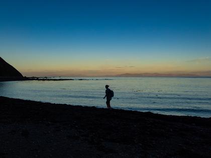 Makara Beach early morning