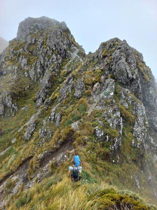 Approaching the Pinnacles