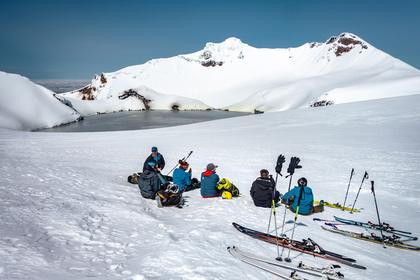 Ruapehu ski touring