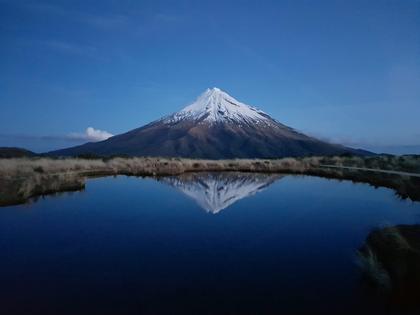 The classic shot of Mount Taranaki (near sunset)