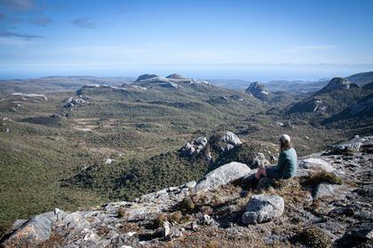 South east from Granite Knob.