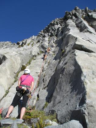 Mike on trad