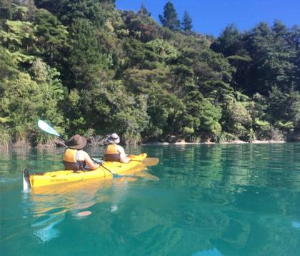 Kayak in a Cove (Credit: Emily)