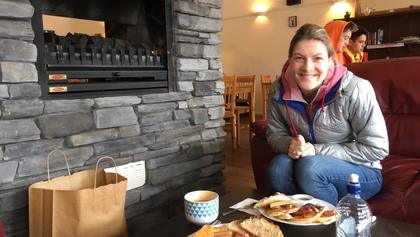 Finishing up the weekend with coffee, pancakes and some retail therapy (more polyprop hoodies I don’t need)