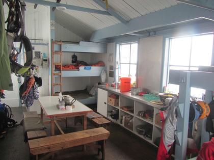 Tasman Saddle Hut (credit Henry)