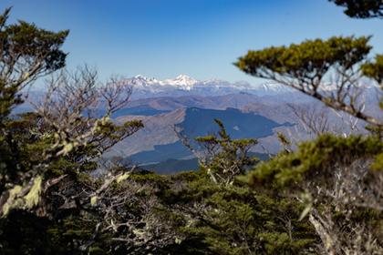 Views of the Inland Kaikoura Range from the spur. (Photo credit: Lynsey)
