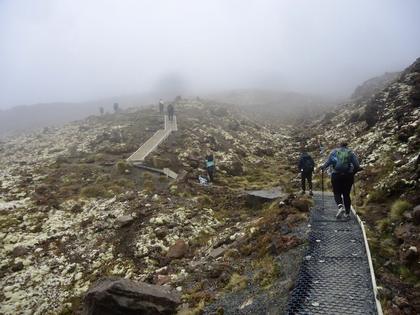 The bad weather starting to close in…