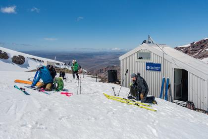 Ruapehu ski touring