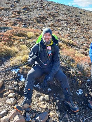 Brett and George along the way …
