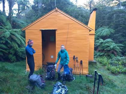 Mid Waiohine Hut is a lovely old shelter by the river.Neill Forks Hut