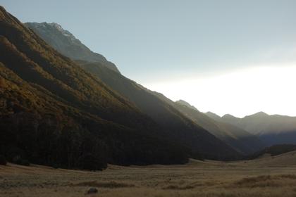 Spenser Mountains early in the morning