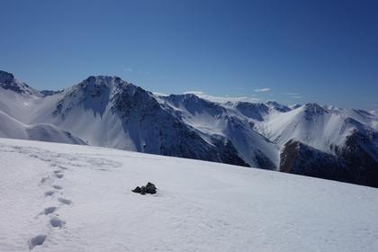 Snow covered mountain