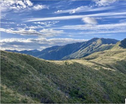 The Tararua Ranges. Photo credit: Jozef