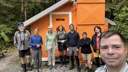 Leaving Awatere Hut