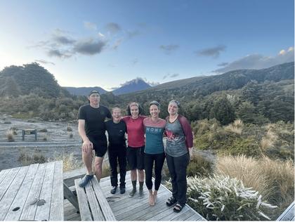 Finally! Our home for the night – Waihohonu Hut
